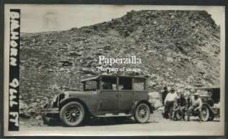 PHOTO WY Bighorn Pass c26 VIEW of AUTOS Yellowstone NP  