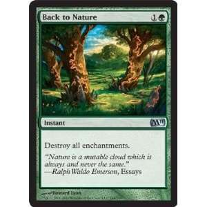    the Gathering   Back to Nature   Magic 2011   Foil Toys & Games