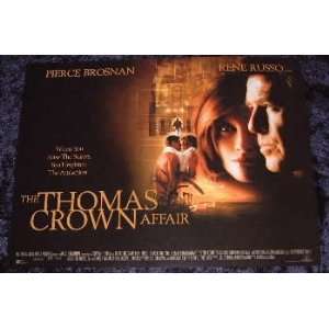  The Thomas Crown Affair   Movie Poster   12 x 16 