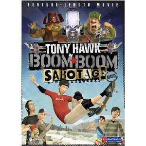  Tony Hawk Boom Boom Sabotage Skateboard DVD Sports 