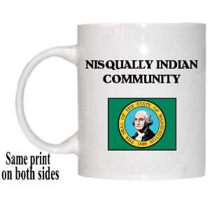  US State Flag   NISQUALLY INDIAN COMMUNITY, Washington (WA 