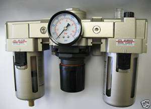 NPT Air Filter Regulator Lubricator Combo 4000L/min  