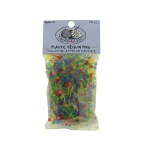   piece plastic sequin pins assorted colors   Pack of 48: Toys & Games