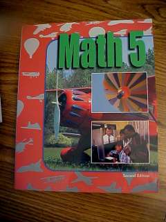 Bob Jones Math 5 Textbook, 2nd Edition ISBN 0890848211 NEW**Hardcover 