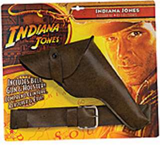 new indiana jones plastic gun holster belt prop 3 pc set gun is 
