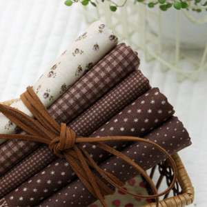 Jenny Brown 5 Different Kinds Quilt Fabric Bundle  