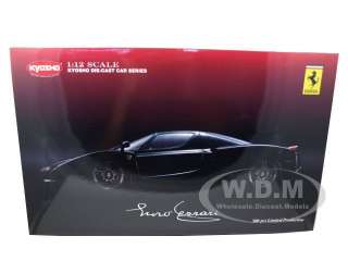   diecast car model of Ferrari Enzo F60 Black die cast model by Kyosho
