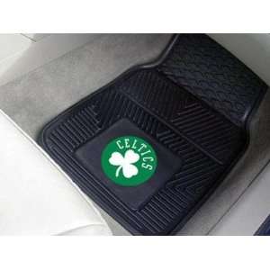  Boston Celtics Vinyl Car/Truck/Auto Floor Mats: Sports 