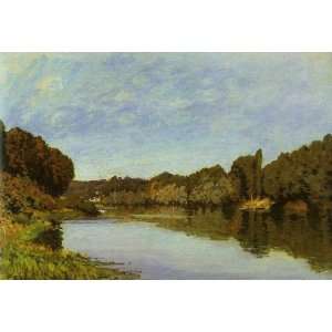     24 x 16 inches   The Seine at Bougi  Home & Kitchen