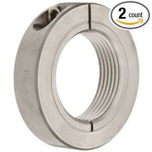 Ruland TCL 12 16 SS One Piece Clamping Shaft Collar, Threaded 