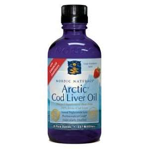  Arctic Cod Liver Oil Strawberry   Promotes Brain and Heart 