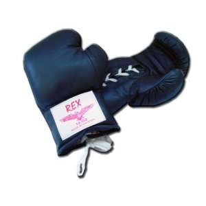   Black Leather Pro Pair of Training Boxing Gloves: Sports & Outdoors