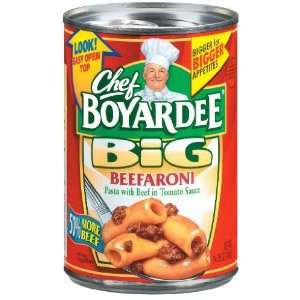 Chef Boyardee Big Beefaroni, 15 oz  Grocery & Gourmet Food