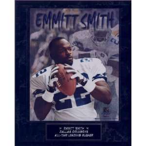  Emmitt Smith ~ Dallas Cowboys Plaque: Office Products