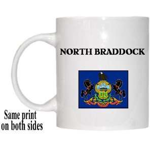  US State Flag   NORTH BRADDOCK, Pennsylvania (PA) Mug 
