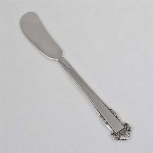  English Shell by Lunt, Sterling Butter Spreader, Flat 