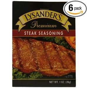 Lysanders Premium Seasoning, Steak Grocery & Gourmet Food