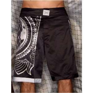  TapouT World Order Fight Short [Black/Silver] Sports 