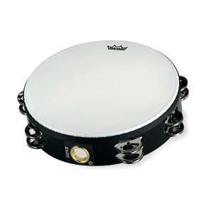 Tambourine   8 Remo Black double row   economy  