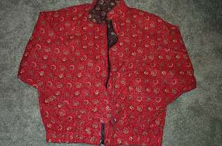 Retired Colette Black & Red Vera Bradley Size S Jacket  