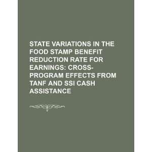   for earnings: cross program effects from TANF and SSI cash assistance