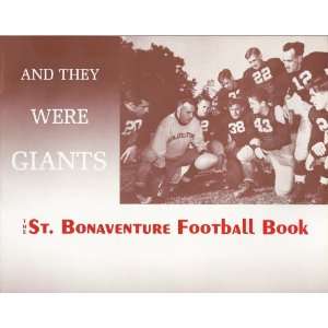    The St. Bonaventure Football Book PhD Malcolm V.T. Wallace Books