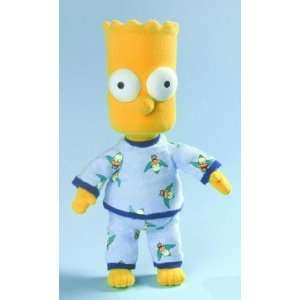   Russ Berrie Plush 12 Inch Bart Simpson In Pajamas: Toys & Games