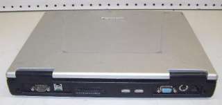   2ghz 1gb 80gb panasonic toughbook this item has been booted to bios by