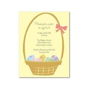  Studio Basics Easter Party Invites   Easter Basket By Sb 
