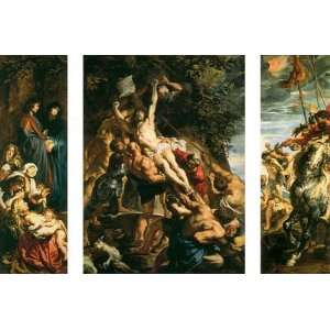  Oil Painting Raising of the Cross Peter Paul Rubens Hand 
