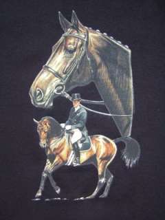 NEW HORSE T SHIRT   Dressage/Hacking Elegance   Show horse competition 