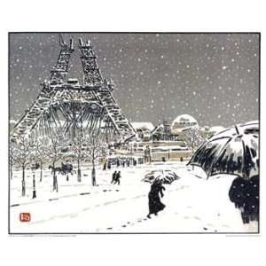    Eiffel Tower   Poster by Briton Riviere (20x16)