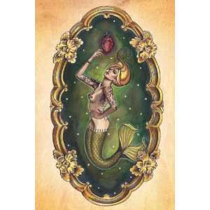  Sailors Grave by Brittany Morgan Vintage Style Mermaid 