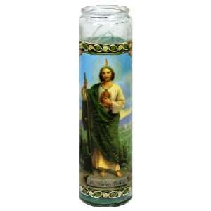   Candle Grn San Judas Tadeo, 1 EA (Pack of 12): Health & Personal Care