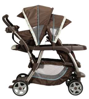 Graco Ready2Grow LX Stand & Ride Duo Double Baby Stoller   Oasis 