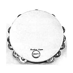  Grover T2/GS 8 Tambourine, 8, German Silver Jingles 