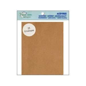  Paper Accents Envelope 4.25x 5.5 25pc Brown Bag Pet 