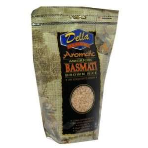 Della Gourmet Rice Basmati Brown 2.5 LB Grocery & Gourmet Food