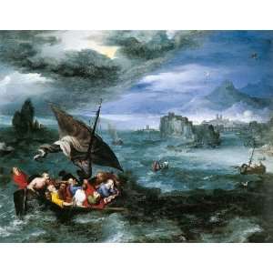 FRAMED oil paintings   Jan Bruegel the Elder   24 x 18 inches   Christ 