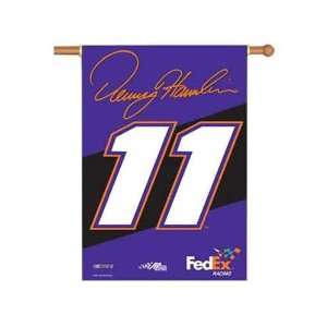  Denny Hamlin FedEx 28x40 NASCAR Banner Flag Sports 