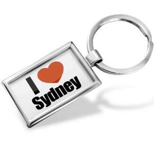  Keychain I Love Sydney  Australia, Australia   Hand Made 
