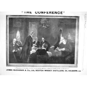 1910 ADVERTISEMENT JAMES BUCHANAN SCOTCH WHISKY HOLBORN  