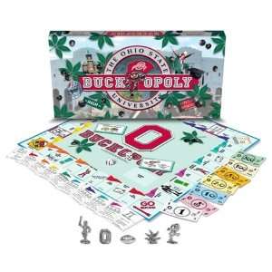  Ohio State Buckeyes NCAA Buckopoly Monopoly Game: Sports 
