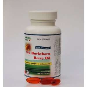  Natura Nutra Sea Buckthorn Berry Oil Capsules (60cap 
