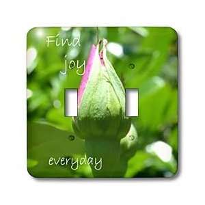   Inspirational Rose Bud   Light Switch Covers   double toggle switch