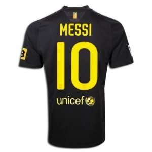 Nike #10 Messi Barcelona Away 11/12 Soccer Jersey (US Size L)  