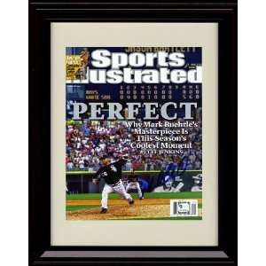 Framed Mark Buerhle Sports Illustrated Autograph Print   Chicago White 