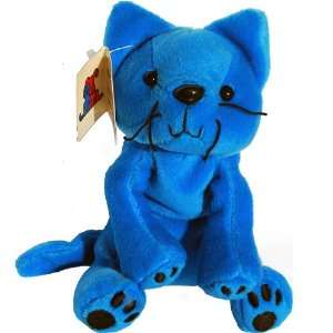  Mews Blue Logo Cat    Paw Pals Beanie Plush 