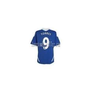  Chelsea Soccer Jersey Set #9 Torres Kids Youth Large 18 