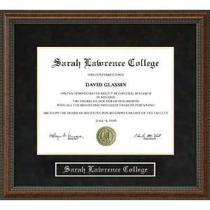 Sarah Lawrence College (SLC) Diploma Frame:  Sports 